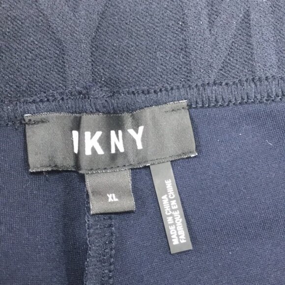 Dkny Logo Waistband Compression Ponte Legging - Picture 5 of 7